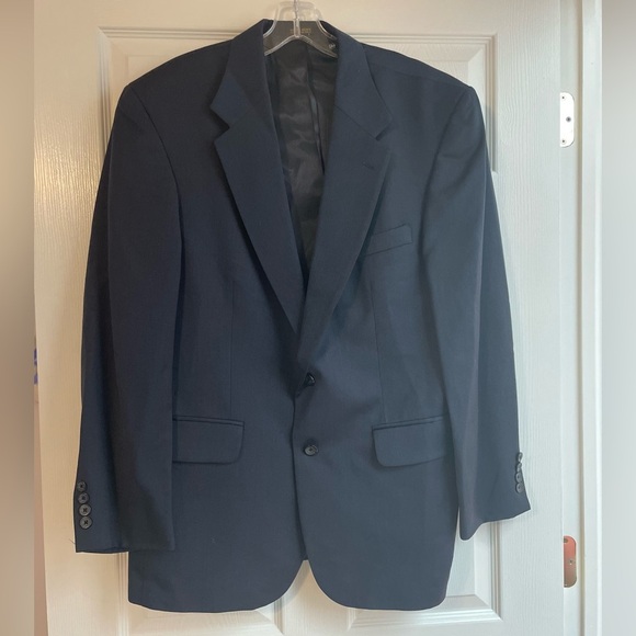 Oscar de la Renta 100% wool men’s suit jacket size 43L - Picture 1 of 9